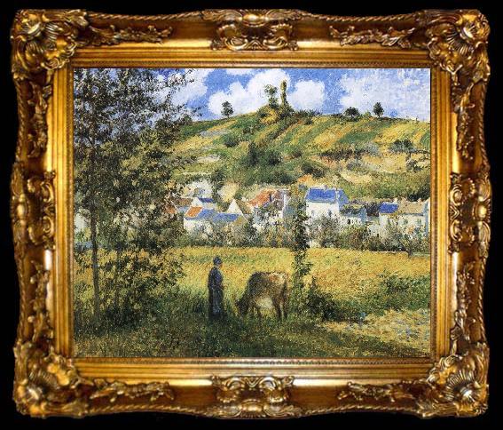 framed  Camille Pissarro Summer scenery every watt, ta009-2